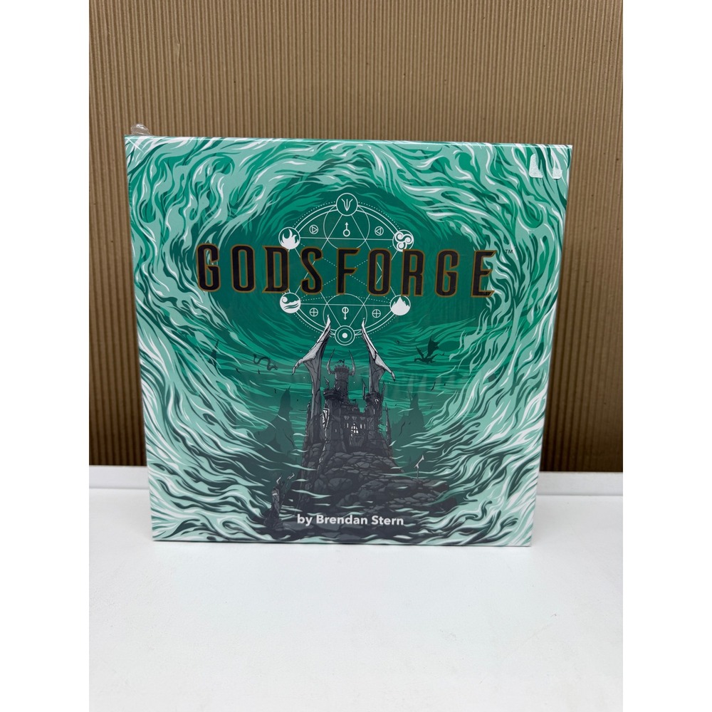 Godsforge Board Game Atlas Games Brendan Stern Dice Crafting Combat New Sealed